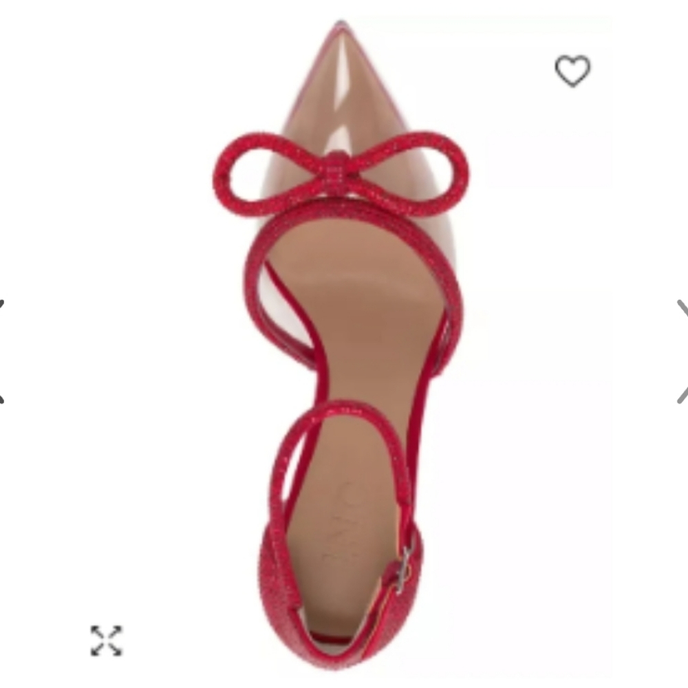 Red Rhinestone heels 👠 - Picture 4 of 12